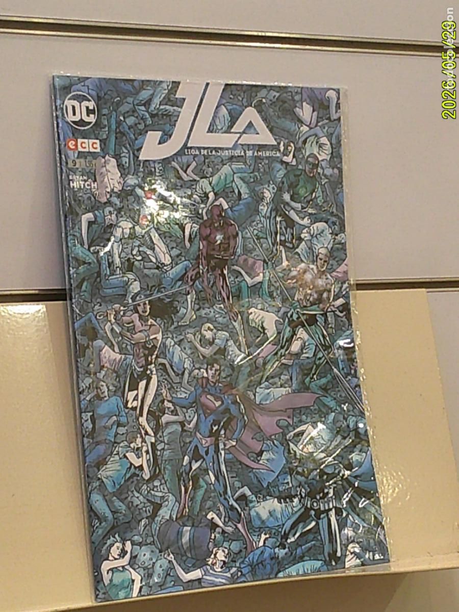 C&oacute;mics: JLA LIGA DE LA JUSTICIA DE AMERICA N&ordm; 9 BRYAN HITCH DC - ECC - Foto 1
