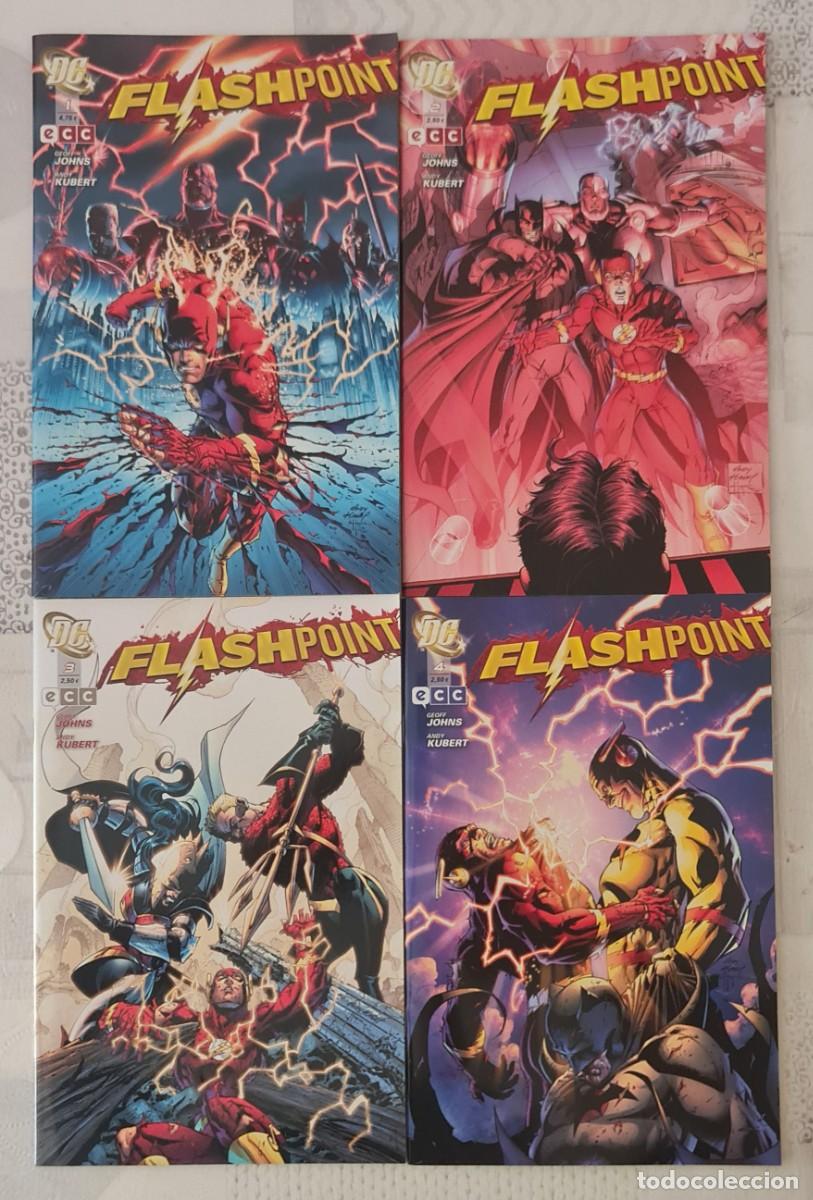 C&oacute;mics: FLASHPOINT. Serie limitada completa de 4 comics. ECC Ediciones 2012 - Foto 1