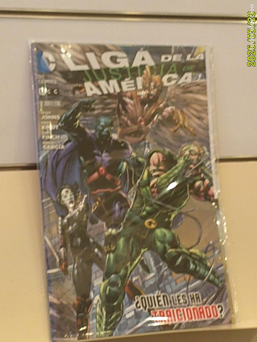 C&oacute;mics: LIGA DE LA JUSTICIA DE AMERICA N&ordm; 3 GEOFF JOHNS DC - ECC