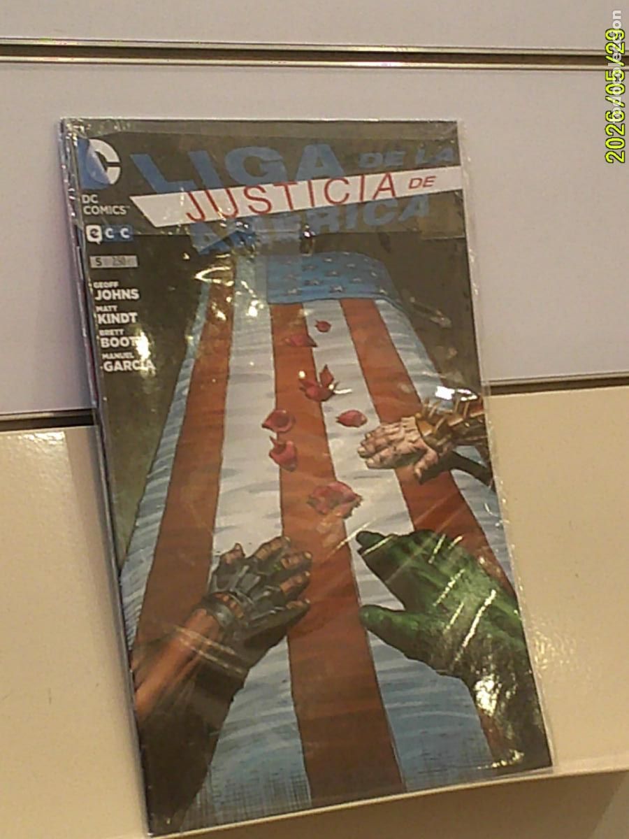 C&oacute;mics: LIGA DE LA JUSTICIA DE AMERICA N&ordm; 5 GEOFF JOHNS DC - ECC