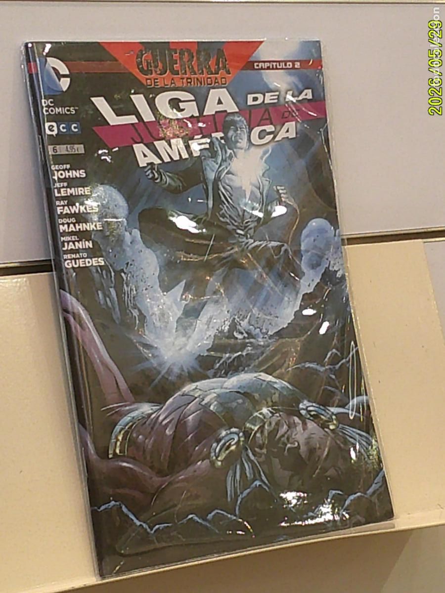 C&oacute;mics: LIGA DE LA JUSTICIA DE AMERICA N&ordm; 6 LA GUERRA DE LA TRINIDAD CAPITULO 2 GEOFF JOHNS DC - ECC