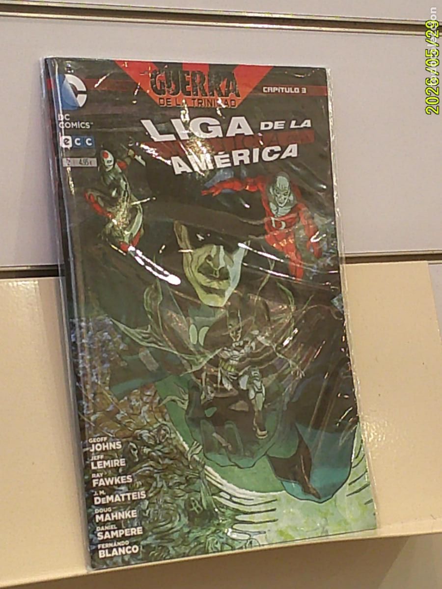 C&oacute;mics: LIGA DE LA JUSTICIA DE AMERICA N&ordm; 7 LA GUERRA DE LA TRINIDAD CAPITULO 3 GEOFF JOHNS DC - ECC