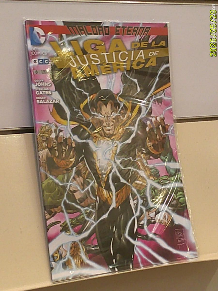C&oacute;mics: LIGA DE LA JUSTICIA DE AMERICA N&ordm; 8 MALDAD ETERNA GEOFF JOHNS DC - ECC