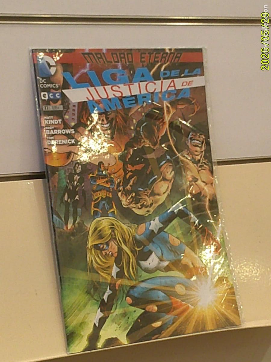C&oacute;mics: LIGA DE LA JUSTICIA DE AMERICA N&ordm; 11 MALDAD ETERNA DC - ECC - Foto 1