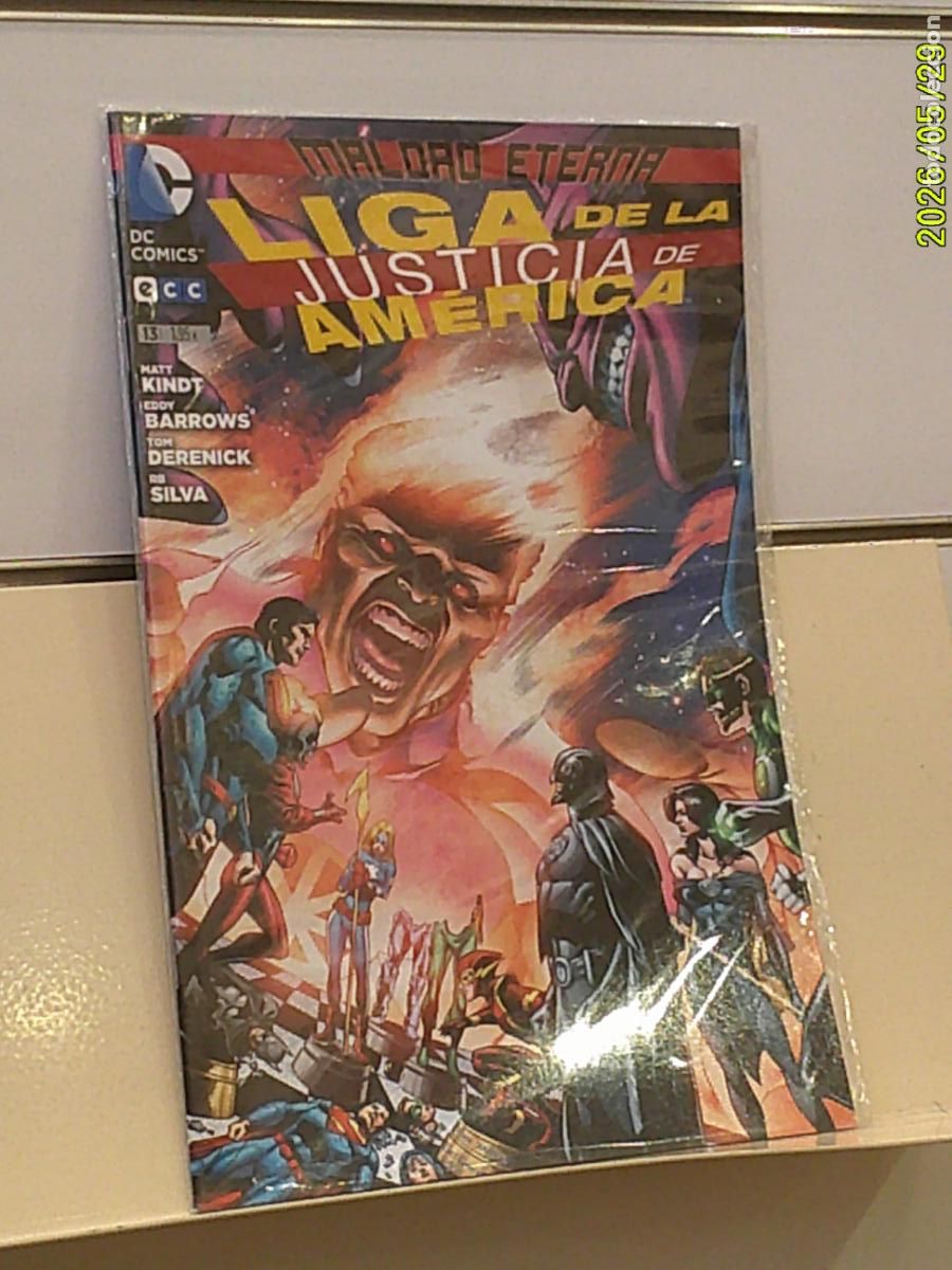 C&oacute;mics: LIGA DE LA JUSTICIA DE AMERICA N&ordm; 13 MALDAD ETERNA DC - ECC
