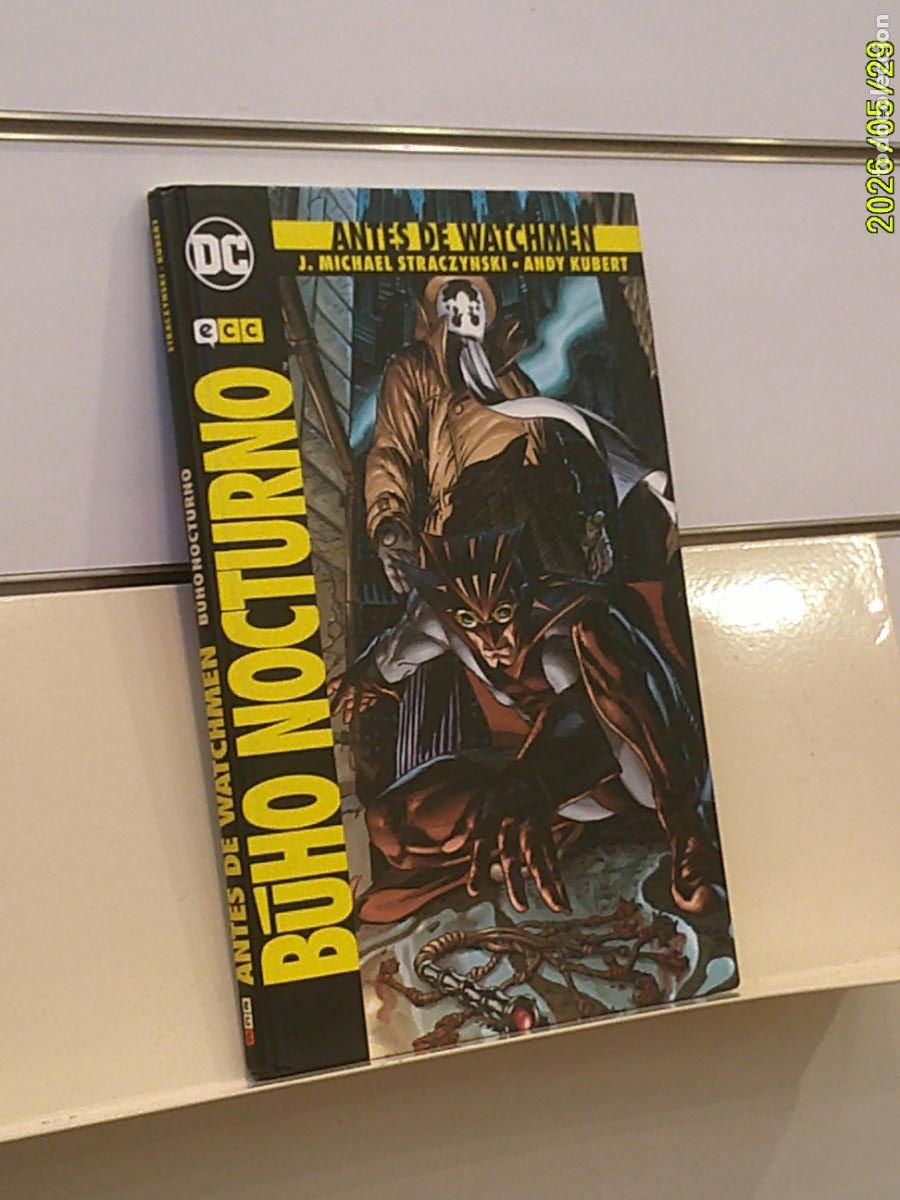 C&oacute;mics: ANTES DE WATCHMEN BUHO NOCTURNO TOMO TAPA DURA DC - ECC OFERTA