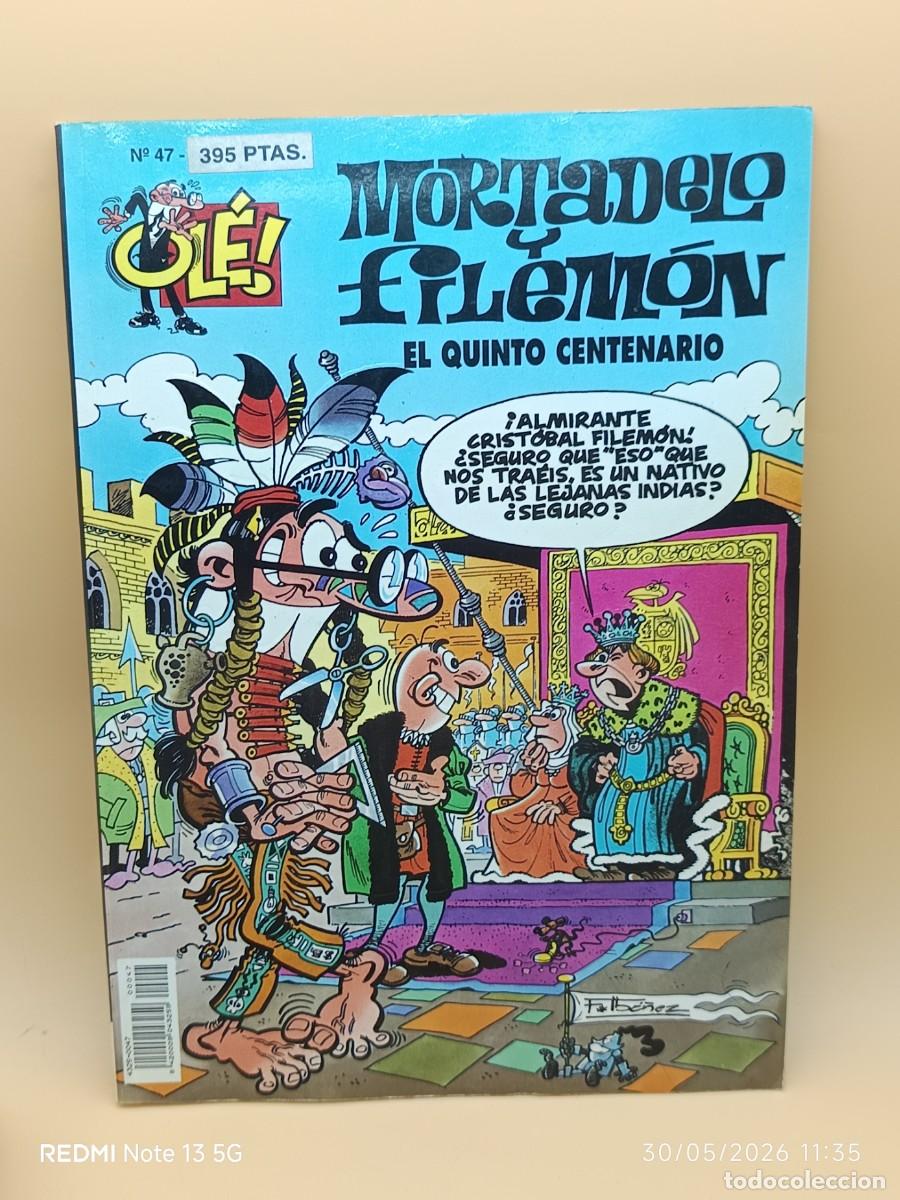 C&oacute;mics: MORTADELO Y FILEMON,OLE- EDICIONES B- N.47 - Foto 1