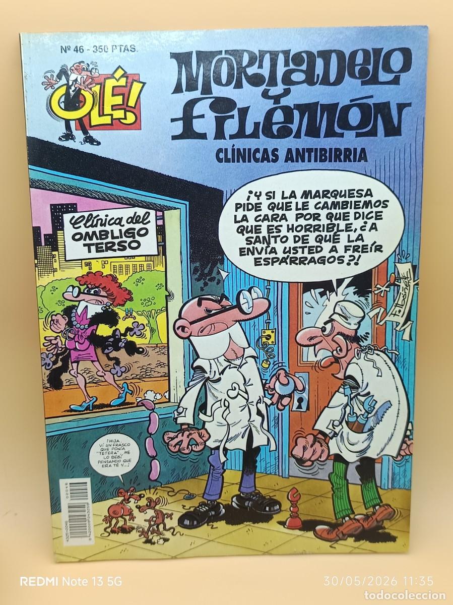 C&oacute;mics: MORTADELO Y FILEMON,OLE- EDICIONES B- N.46 - Foto 1