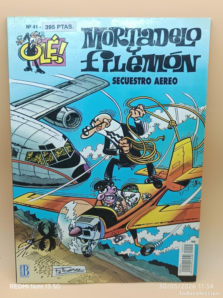 Comics : MORTADELO Y FILEMON,OLE- EDICIONES B- N.41