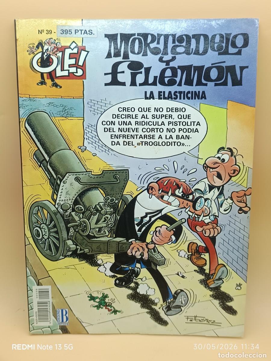 C&oacute;mics: MORTADELO Y FILEMON,OLE- EDICIONES B- N.39 - Foto 1