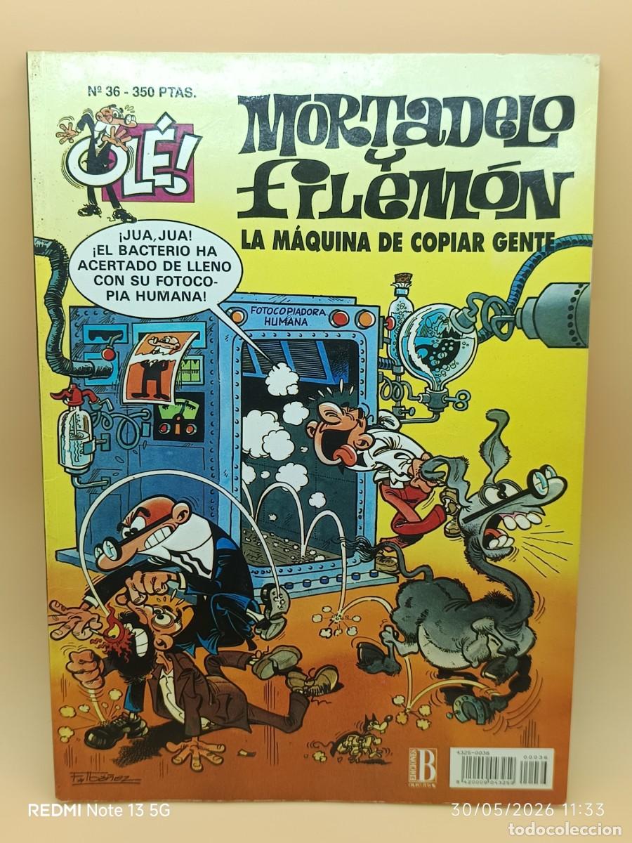 C&oacute;mics: MORTADELO Y FILEMON,OLE- EDICIONES B- N.36 - Foto 1