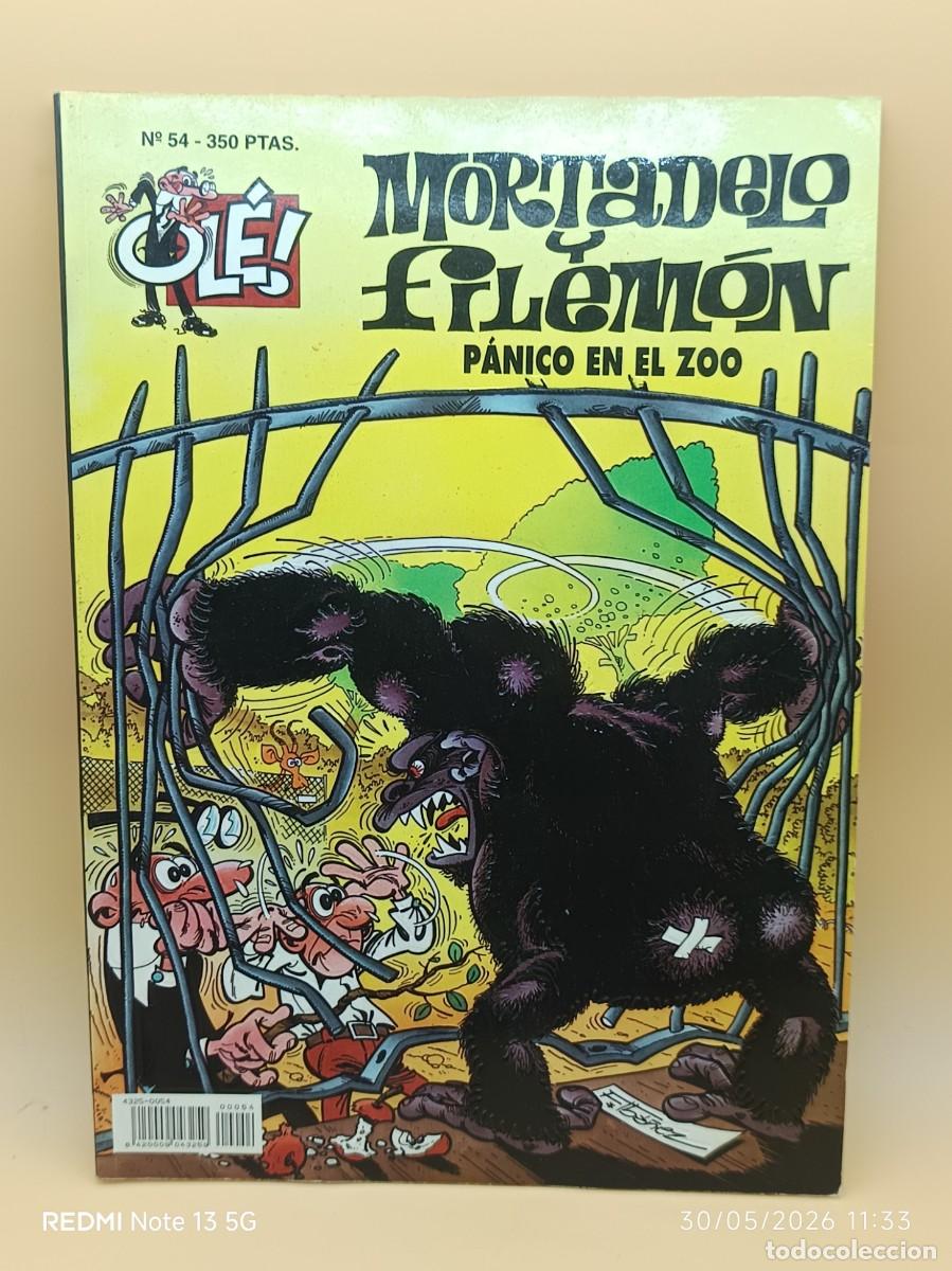 C&oacute;mics: MORTADELO Y FILEMON,OLE- EDICIONES B- N.54 - Foto 1