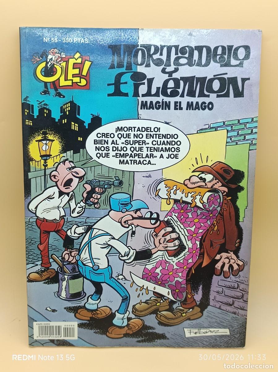 C&oacute;mics: MORTADELO Y FILEMON,OLE- EDICIONES B- N.55 - Foto 1