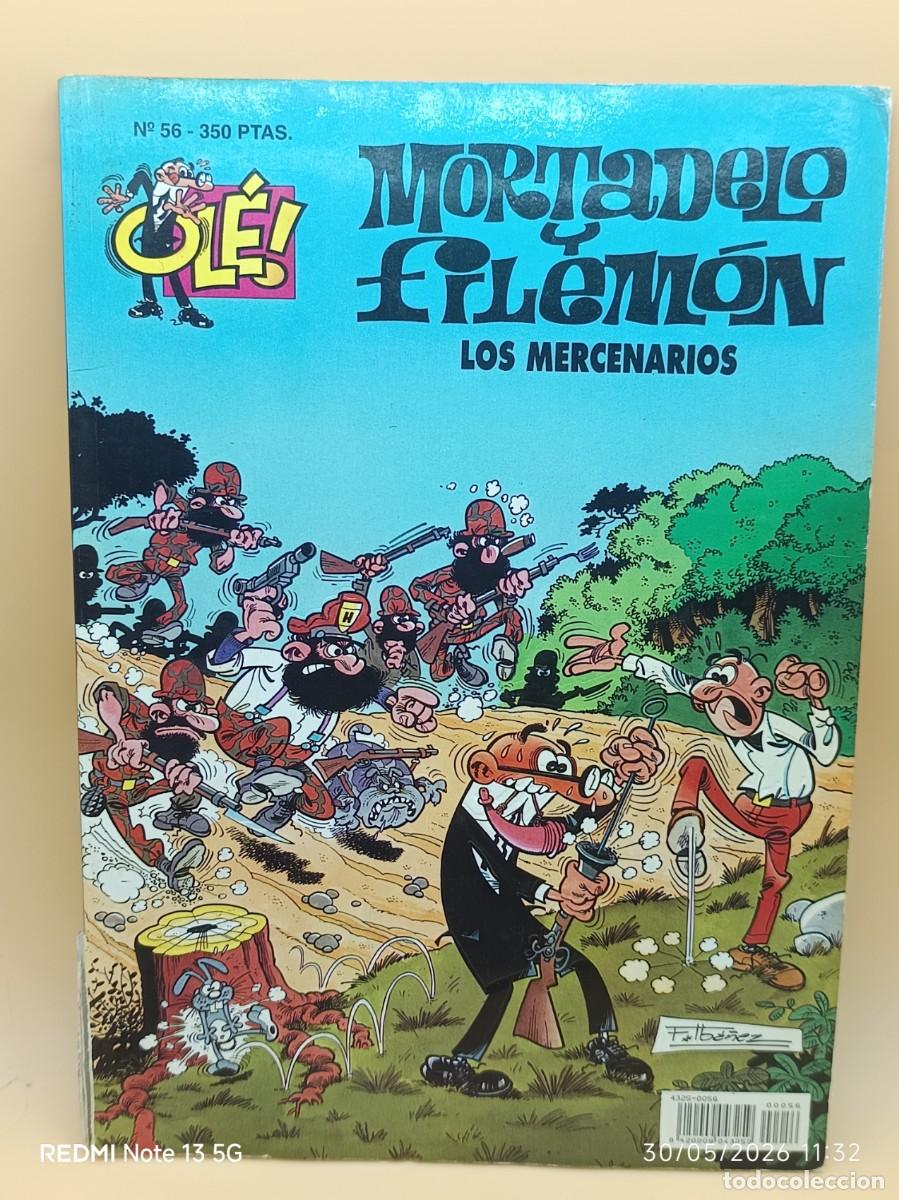 C&oacute;mics: MORTADELO Y FILEMON,OLE- EDICIONES B- N.56 - Foto 1