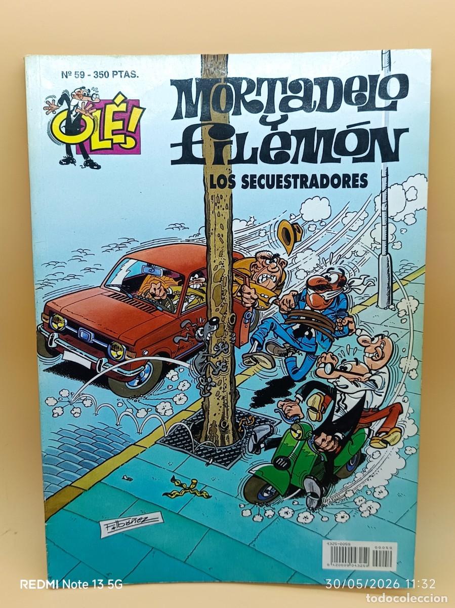 C&oacute;mics: MORTADELO Y FILEMON,OLE- EDICIONES B- N.59 - Foto 1