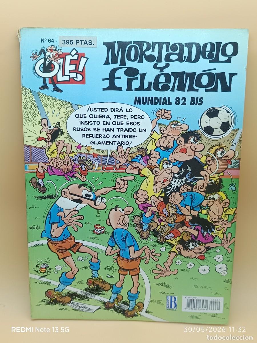 C&oacute;mics: MORTADELO Y FILEMON,OLE- EDICIONES B- N.64 - Foto 1