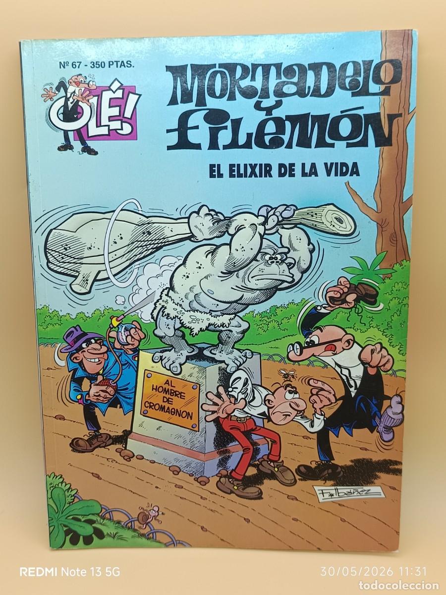 Comics: MORTADELO Y FILEMON,OLE- EDICIONES B- N.67