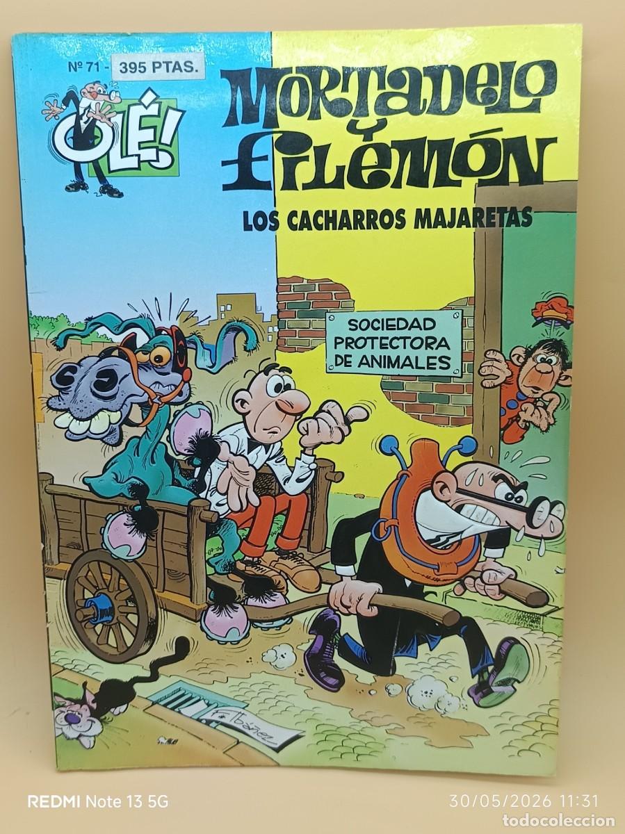 C&oacute;mics: MORTADELO Y FILEMON,OLE- EDICIONES B- N.71 - Foto 1