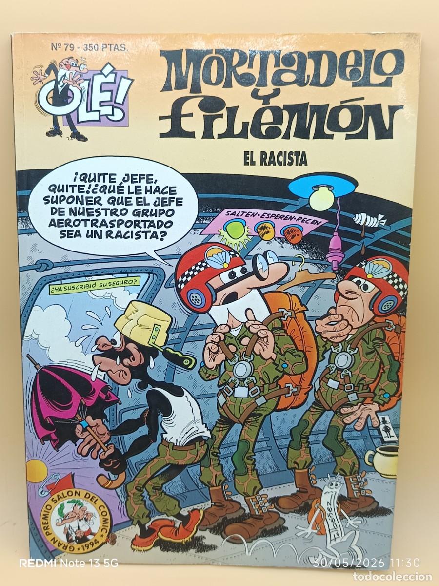 Comics: MORTADELO Y FILEMON,OLE- EDICIONES B- N.79