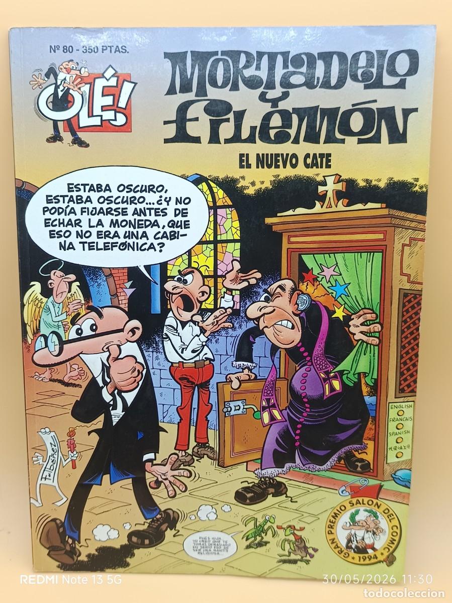 C&oacute;mics: MORTADELO Y FILEMON,OLE- EDICIONES B- N.80 - Foto 1