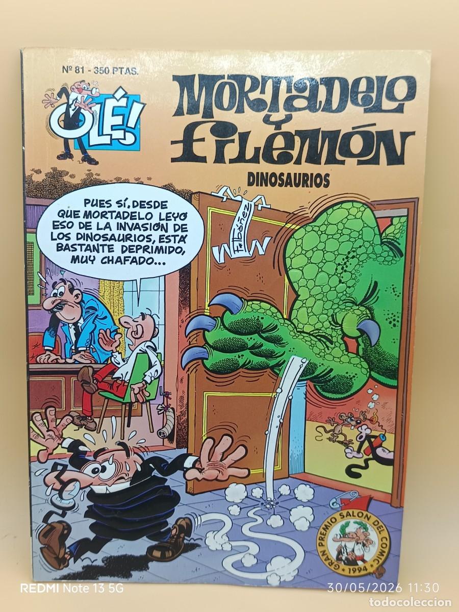 C&oacute;mics: MORTADELO Y FILEMON,OLE- EDICIONES B- N.81 - Foto 1