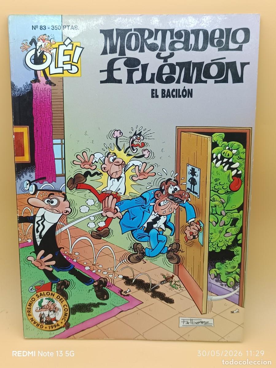 Comics: MORTADELO Y FILEMON,OLE- EDICIONES B- N.83