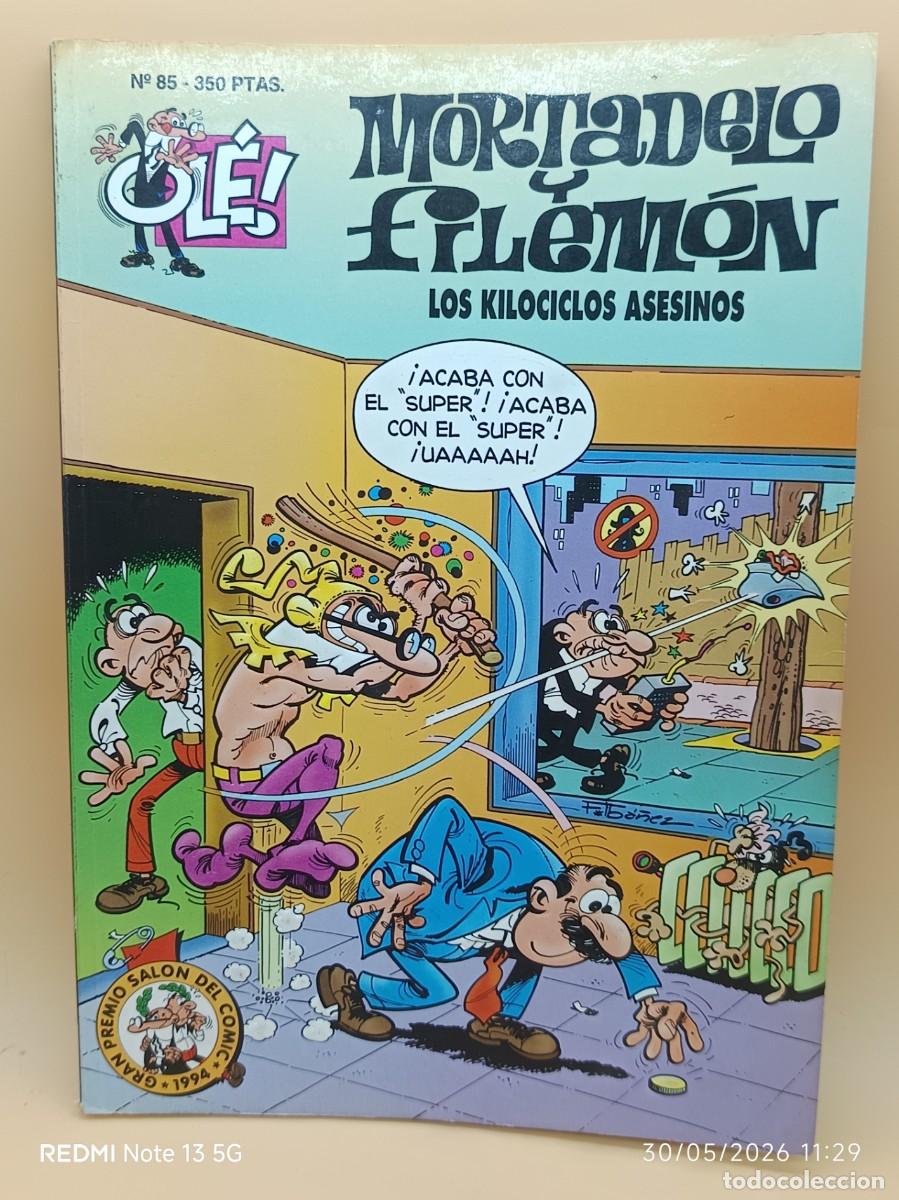 C&oacute;mics: MORTADELO Y FILEMON,OLE- EDICIONES B- N.85 - Foto 1