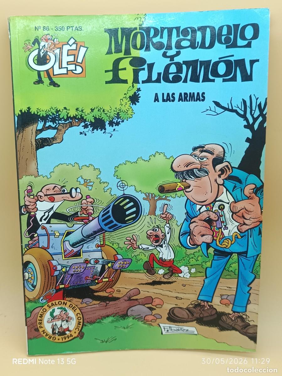 C&oacute;mics: MORTADELO Y FILEMON,OLE- EDICIONES B- N.86 - Foto 1