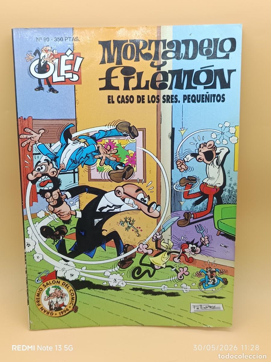 C&oacute;mics: MORTADELO Y FILEMON,OLE- EDICIONES B- N.90 - Foto 1