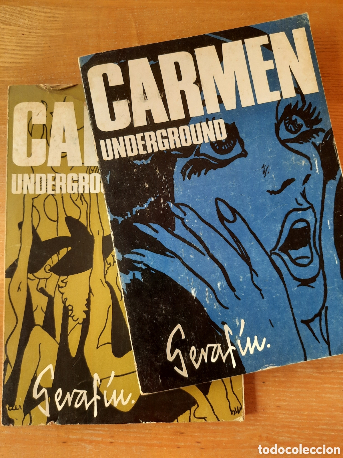 C&oacute;mics: Carmen Underground. Vol. I i II. Serafin. 1974-1975