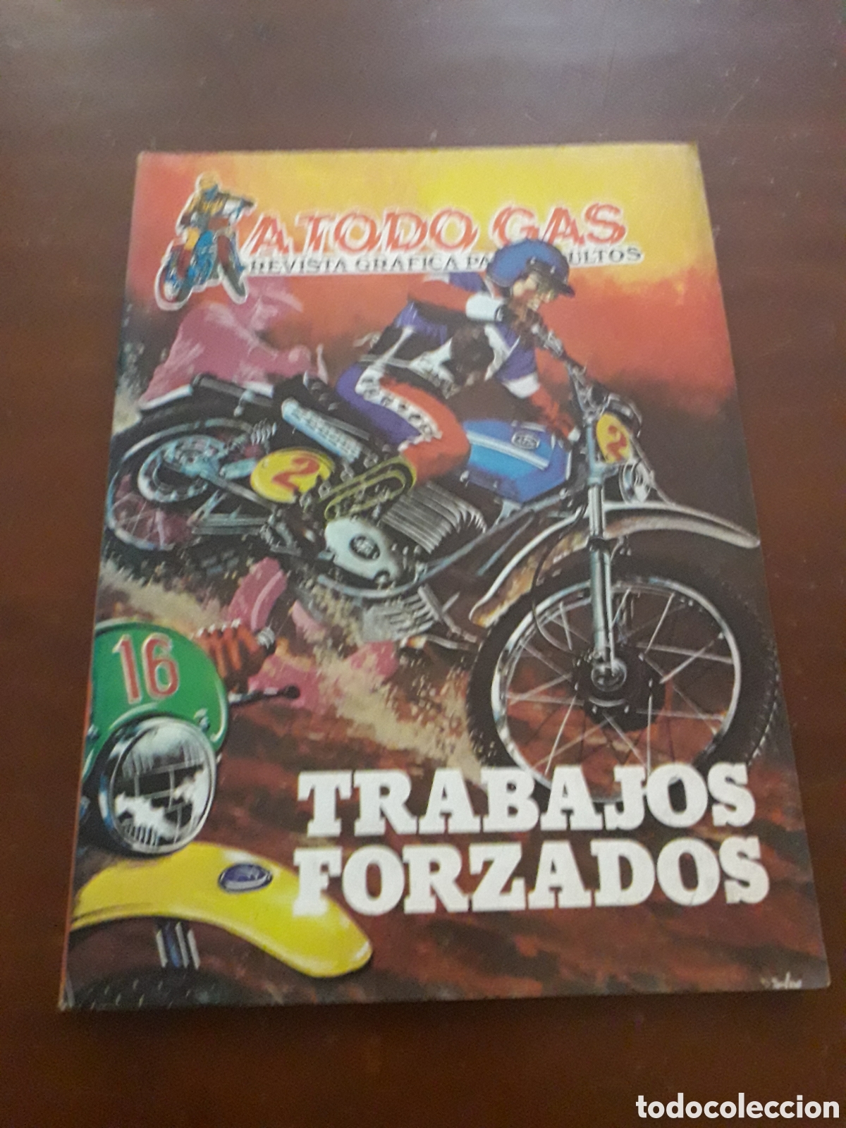 C&oacute;mics: A TODO GAS N&Uacute;MERO 4. TRABAJOS FORZADOS. MUY BUEN ESTADO