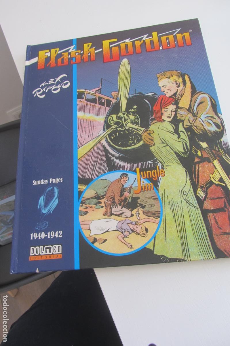 C&oacute;mics: FLASH GORDON JUNGLE JIM N&ordm; 4 SUNDAY PAGES 1940-1942 DOLMEN