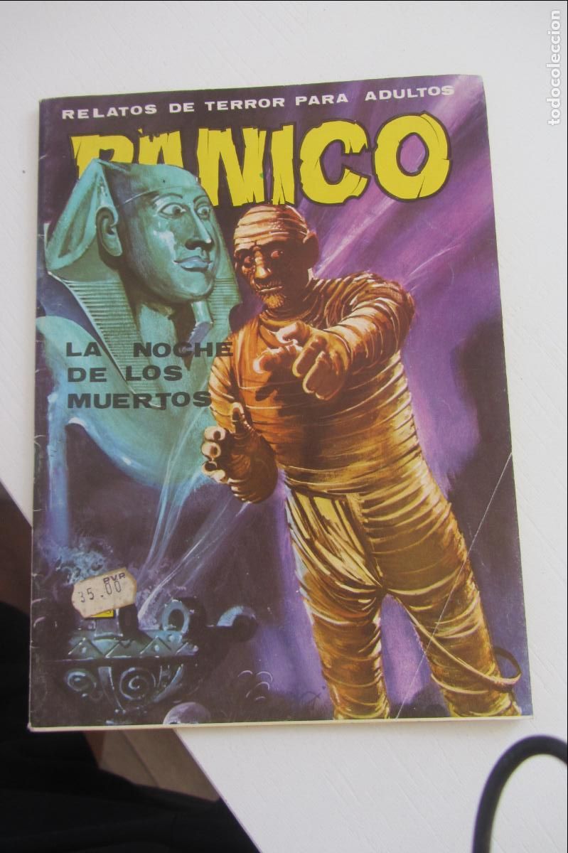 C&oacute;mics: PANICO (1978, VILMAR) 47 &middot; VII-1982 &middot; (s/n) LA NOCHE DE LOS MUERTOS arx92