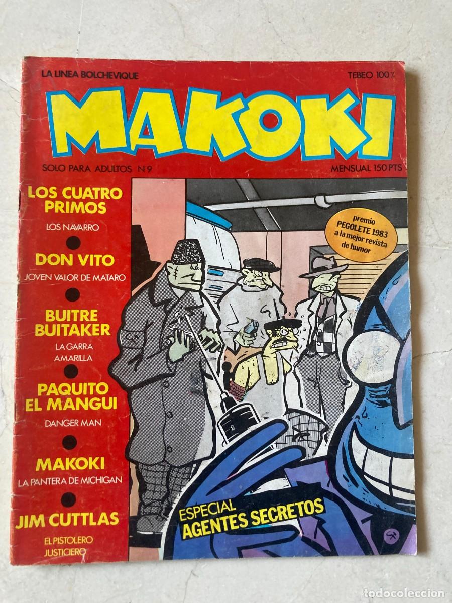 C&oacute;mics: MAKOKI n&ordm; 9 - ESPECIAL AGENTES SECRETOS / GALLARDO Y MEDIAVILLA