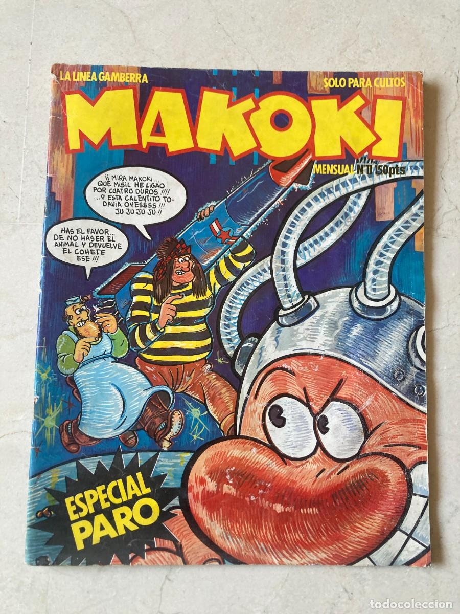 C&oacute;mics: MAKOKI n&ordm; 11 - ESPECIAL PARO / GALLARDO Y MEDIAVILLA