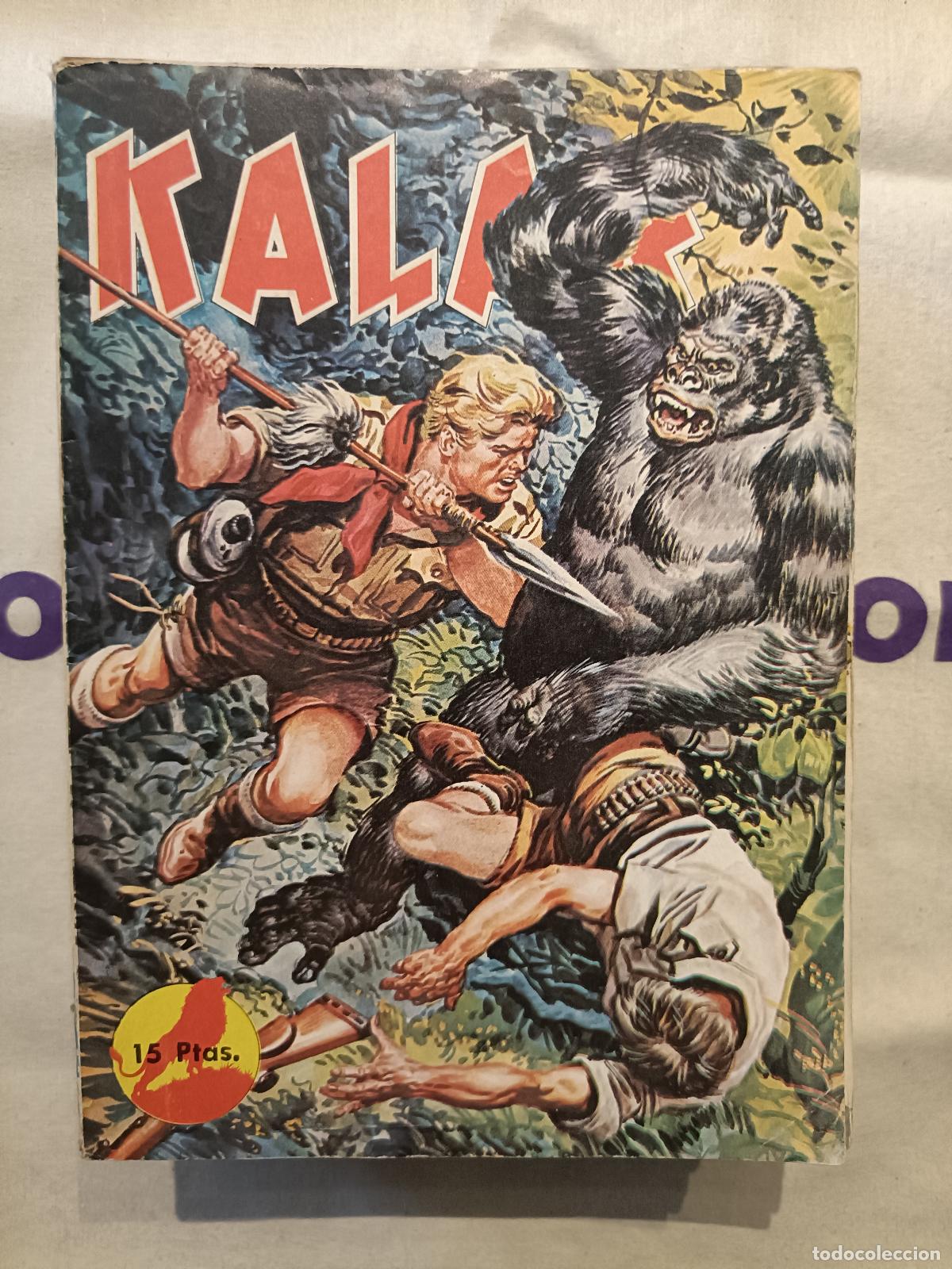 C&oacute;mics: Kalar - Los Gorilas, n&ordm; 18 - Boixher 1968