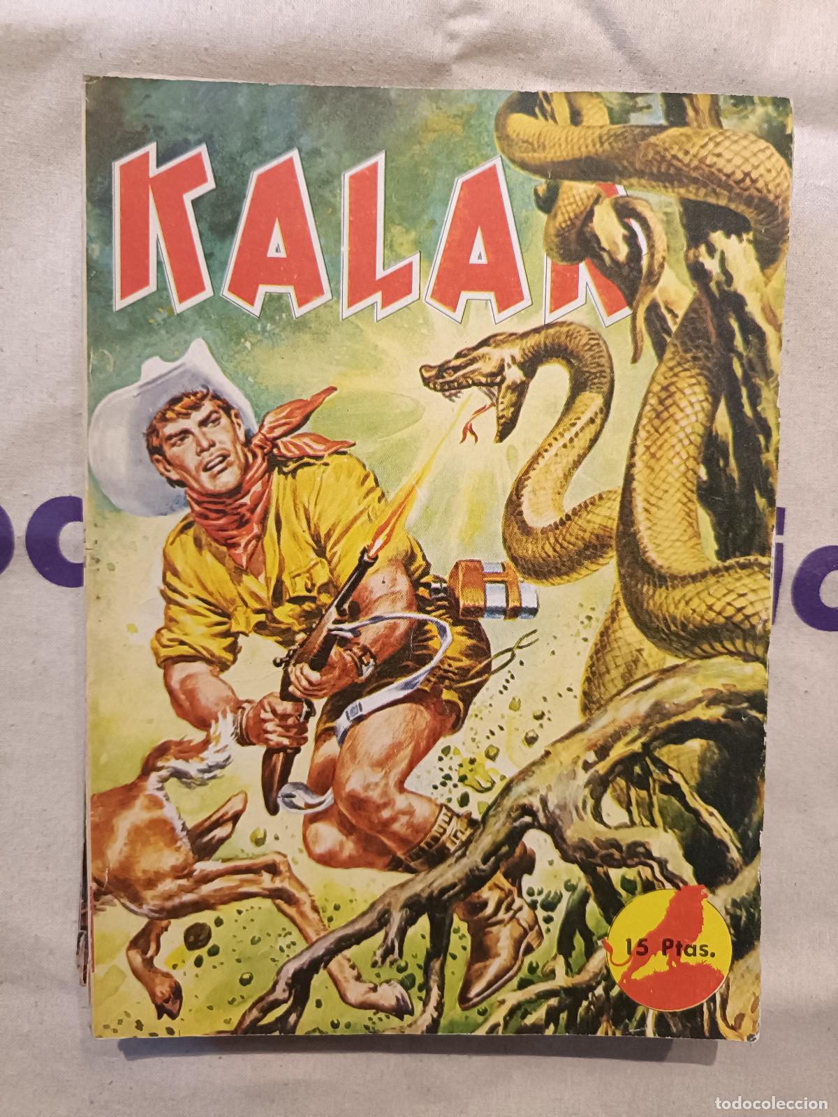 C&oacute;mics: Kalar Extra - El Esp&iacute;ritu del &Iacute;dolo, n&ordm; 15 - Boixher 1968