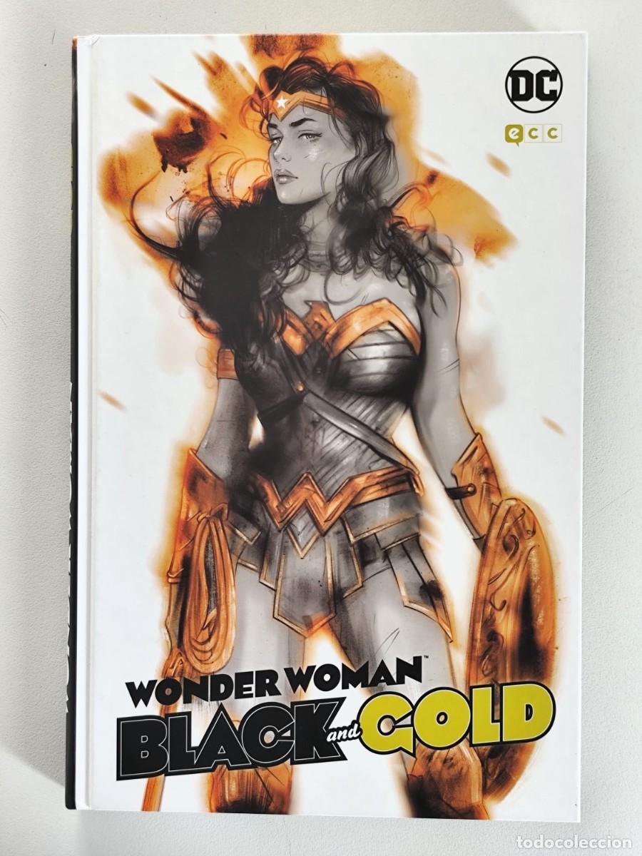 C&oacute;mics: WONDER WOMAN - BLACK & GOLD ~ DC/ ECC (2022) **DESCATALOGADO**