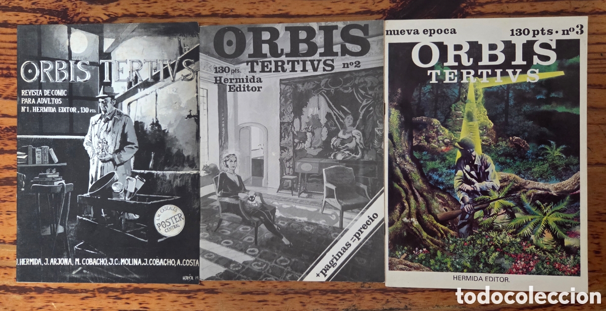 C&oacute;mics: Lote 3 Primeros N&uacute;meros: Orbis Tertius (1982) - Foto 1