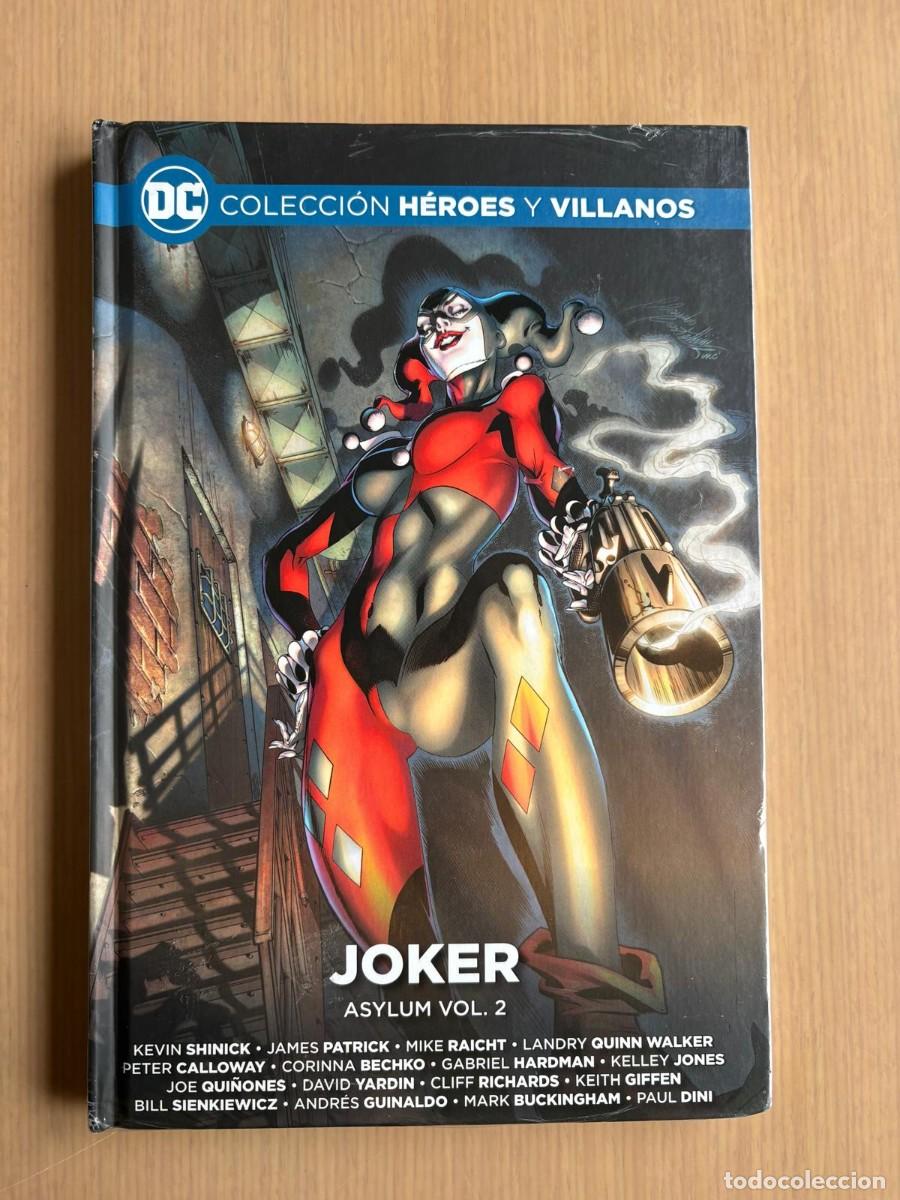 C&oacute;mics: Coleccion heroes y villanos Joker asylum -2 estado muy bueno