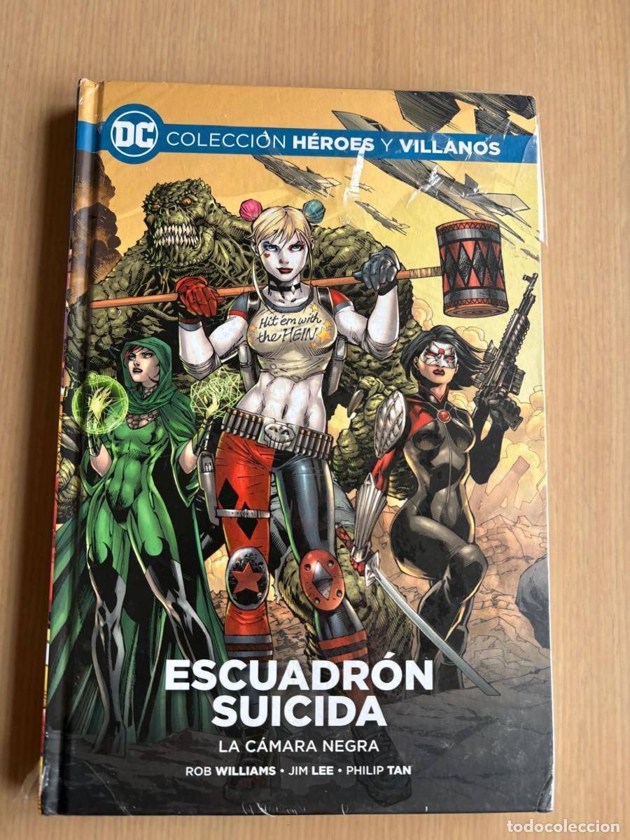 C&oacute;mics: Coleccion heroes y villanos escuadron suicida la camara negra estado muy bueno