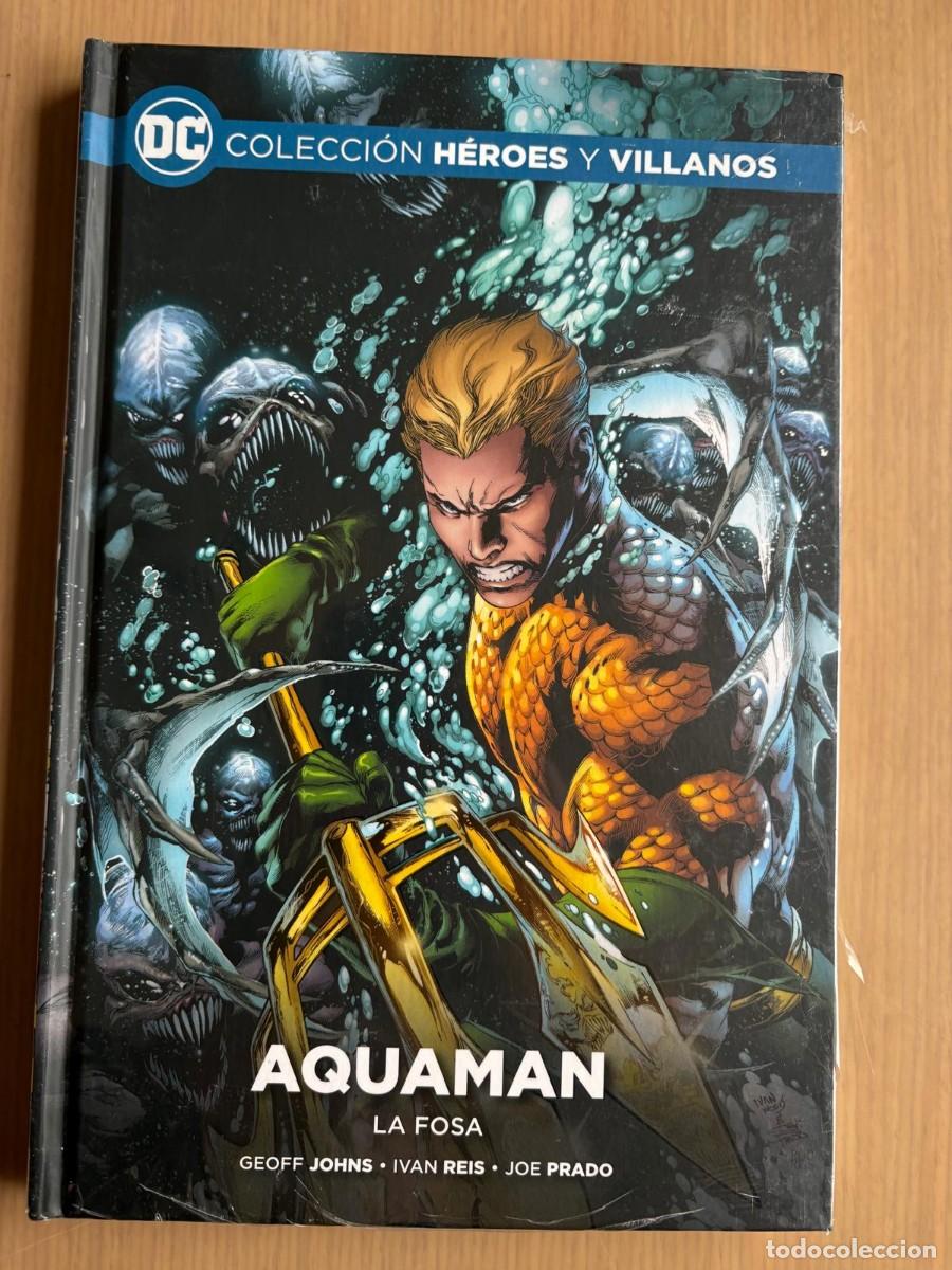 C&oacute;mics: Coleccion heroes y villanos aquaman la fosa estado muy bueno