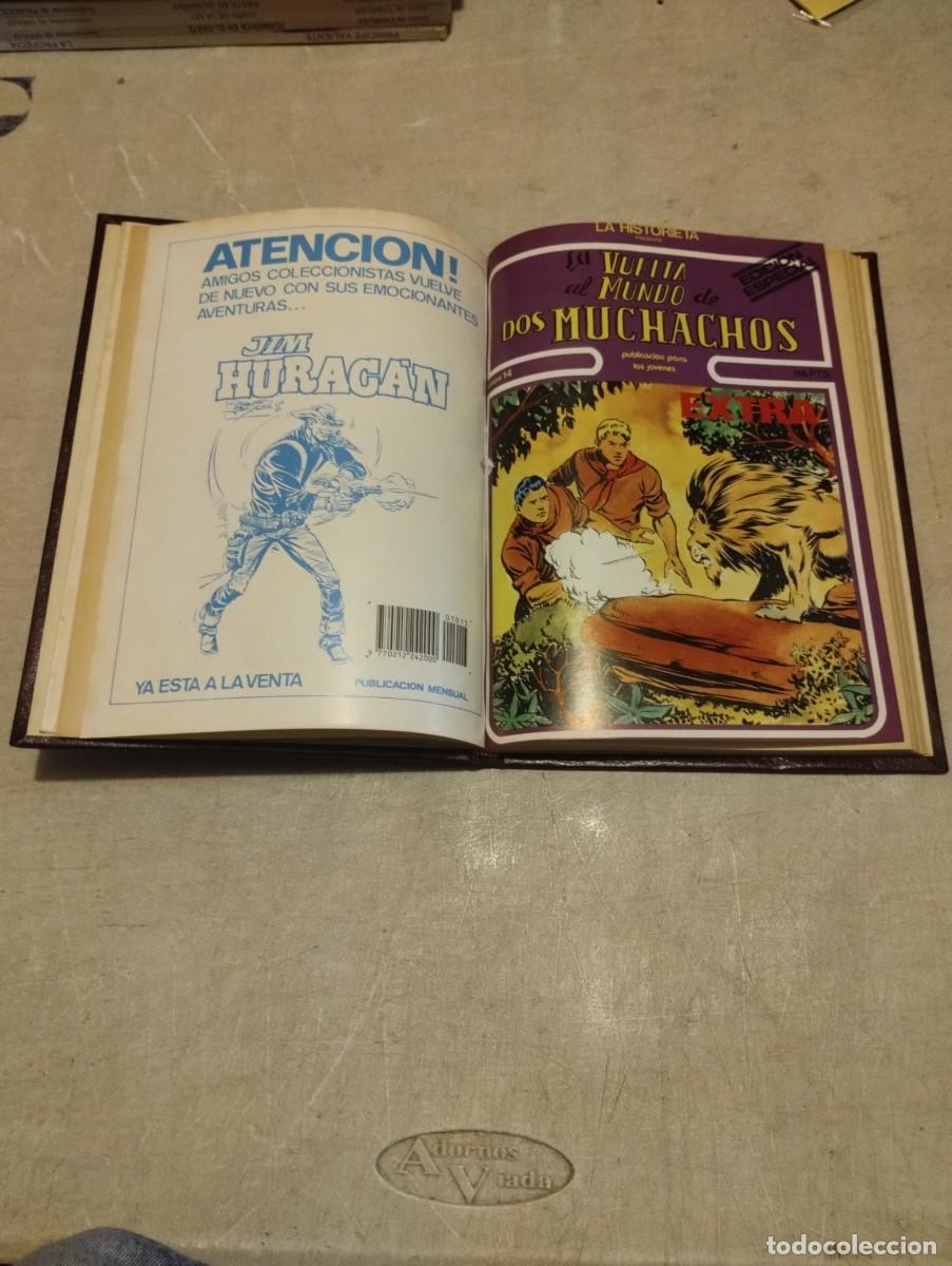 Comics : LA VUELTA AL MUNDO DE DOS MUCHACHOS 4 N&ordm;S. EXTRA ENCUADERNADOS EN UN TOMO 13-14-15-16