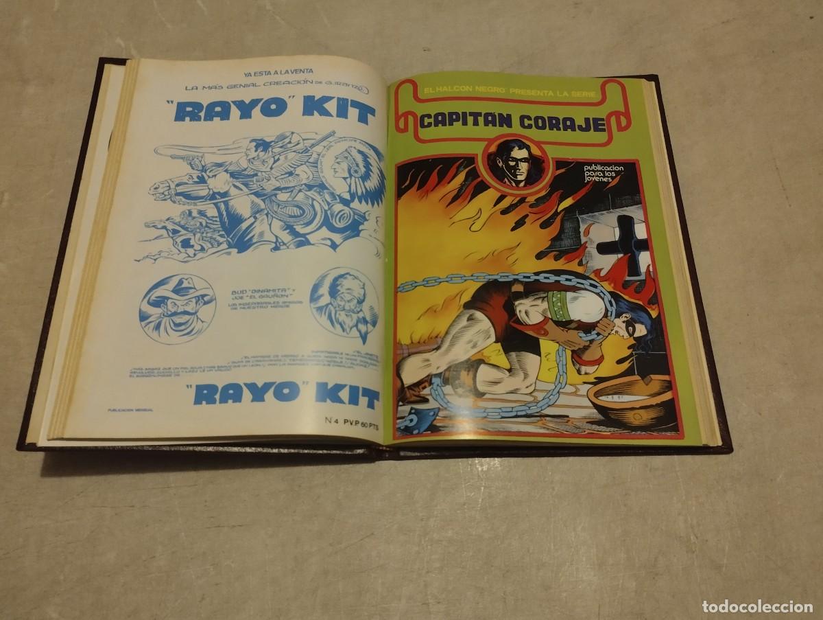 C&oacute;mics: CAPITAN CORAJE COMPLETA 16 N&ordm;S ENCUADERNADOS EN 2 TOMOS - Foto 2