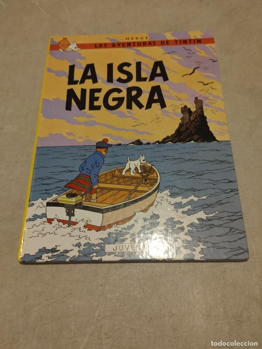 Comics: TINTIN LA ISLA NEGRA TAPADURA 1997