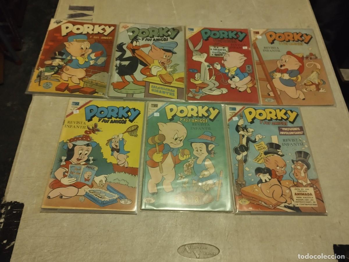Comics: PORKI LOTE DE 7 TEBEOS ED. NOVARO