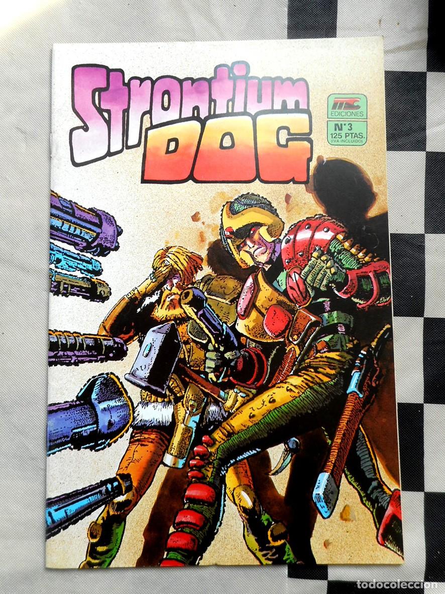 C&oacute;mics: STRONTIUM DOG N&ordm;3 LA MATANZA (MC EDICIONES-1987) GRANT - EZQUERRA -INCLUYE P&Oacute;STER-
