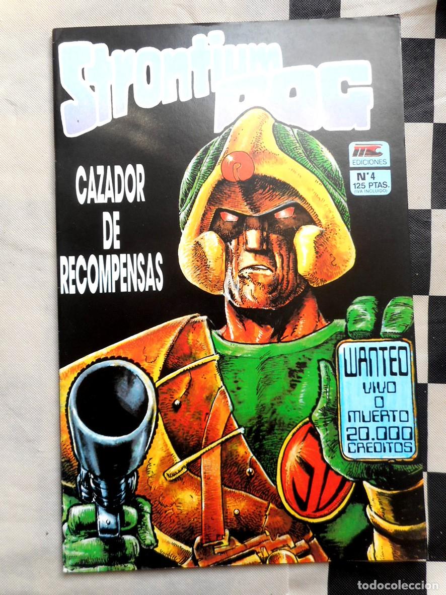 C&oacute;mics: STRONTIUM DOG N&ordm;4 EL ASESINO (MC EDICIONES- 1987) ALANT GRANT - CARLOS EZQUERRA
