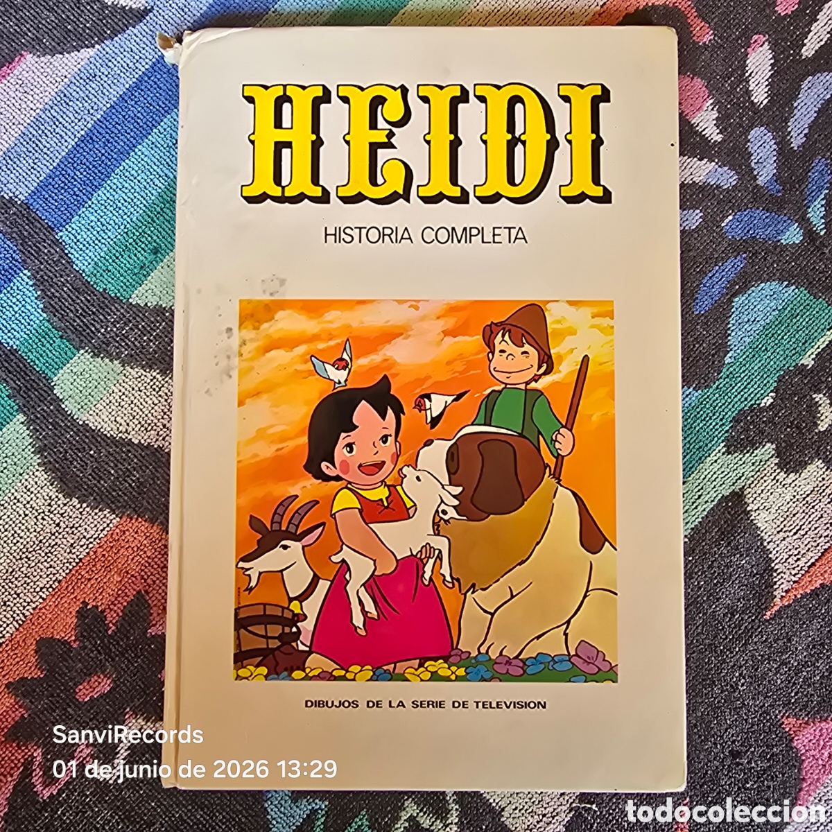 C&oacute;mics: HEIDI, HISTORIA COMPLETA (EDICIONES RECREATIVAS, C&Iacute;RCULO DE LECTORES) - Foto 1
