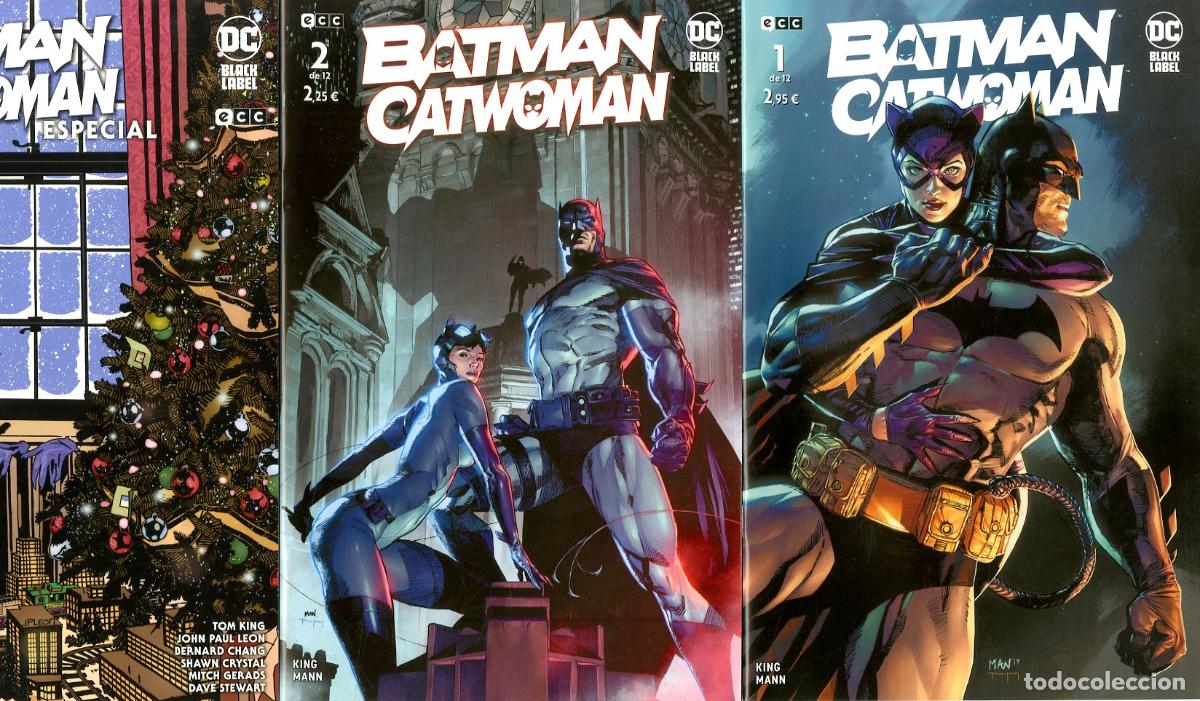 Comics: Batman Catwoman / DC Black Label - Completa 12 num. + Especial (ECC, 2021) - King Mann